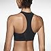 Nike Womens Dri-Fit Vitcory Shape High Support Sports Bra Black AJ5219 (Medium)