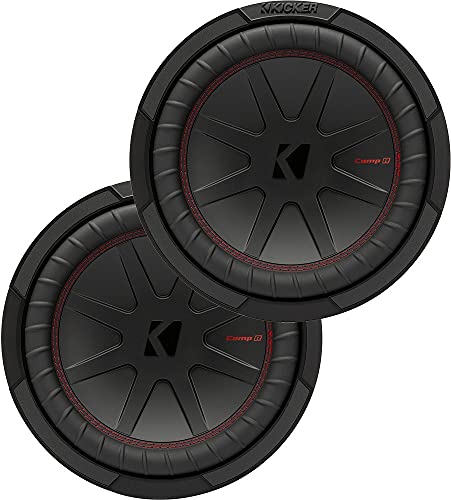 KICKER Subwoofer Package of 2 Items: 10