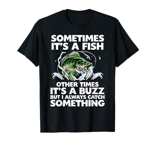 Cool Fishing Design for Men Women Fishing Rod Fish Fisherman T-Shirt