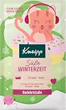 Kneipp Badekristalle Süße Winterzeit - Badezusatz Pistazie & Tonka - Badesalz mit wertvollem Pistazienkernöl & hochwertigem Tonkabohnenextrakt - vegan - 60g (Packung mit 5)