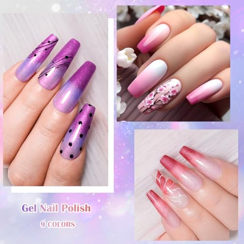 Gel Builder Cambia Color Termico con 12 Tonos Brillantes miniatura 7
