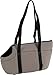 Hundetasche - Tragetasche Aaliyah Grau – 46x23x25cm – Polyester mit Schaum – Abnehmbares Kissen – Sicherheitsleine – Einfach zu reinigen