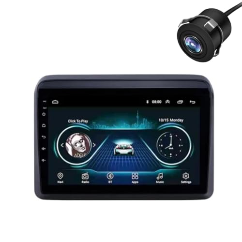 Image of Modorwy Original QLED 9 inch Zlink Car Android Stereo | OS 13 | 2GB+32GB | Display Support Car Play & Android Auto | incl. AHD Rear Camera & Frame Compatible with Maruti Ertiga New - 1 Year Warranty