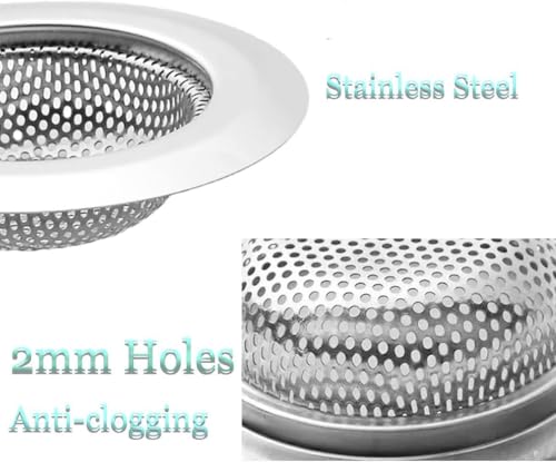 2 Pack Coladores para Fregadero de Cocina Acero Inoxidable miniatura 2