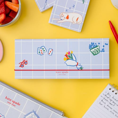 Ensemble d'essentiels d'étude Kate Spade carnet de notes adhésives bureau - 4