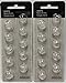 8mm Minifit Single Bass Domes (2 Pack) Replacement Domes for Oticon Hearing aids