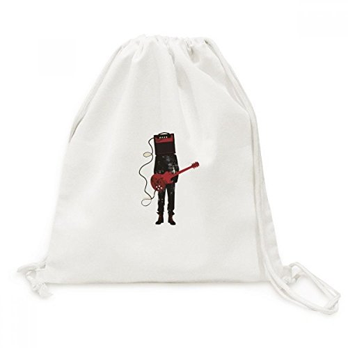 Guitare instruments de musique sac à dos cordon en toile pour alléger vos trajets