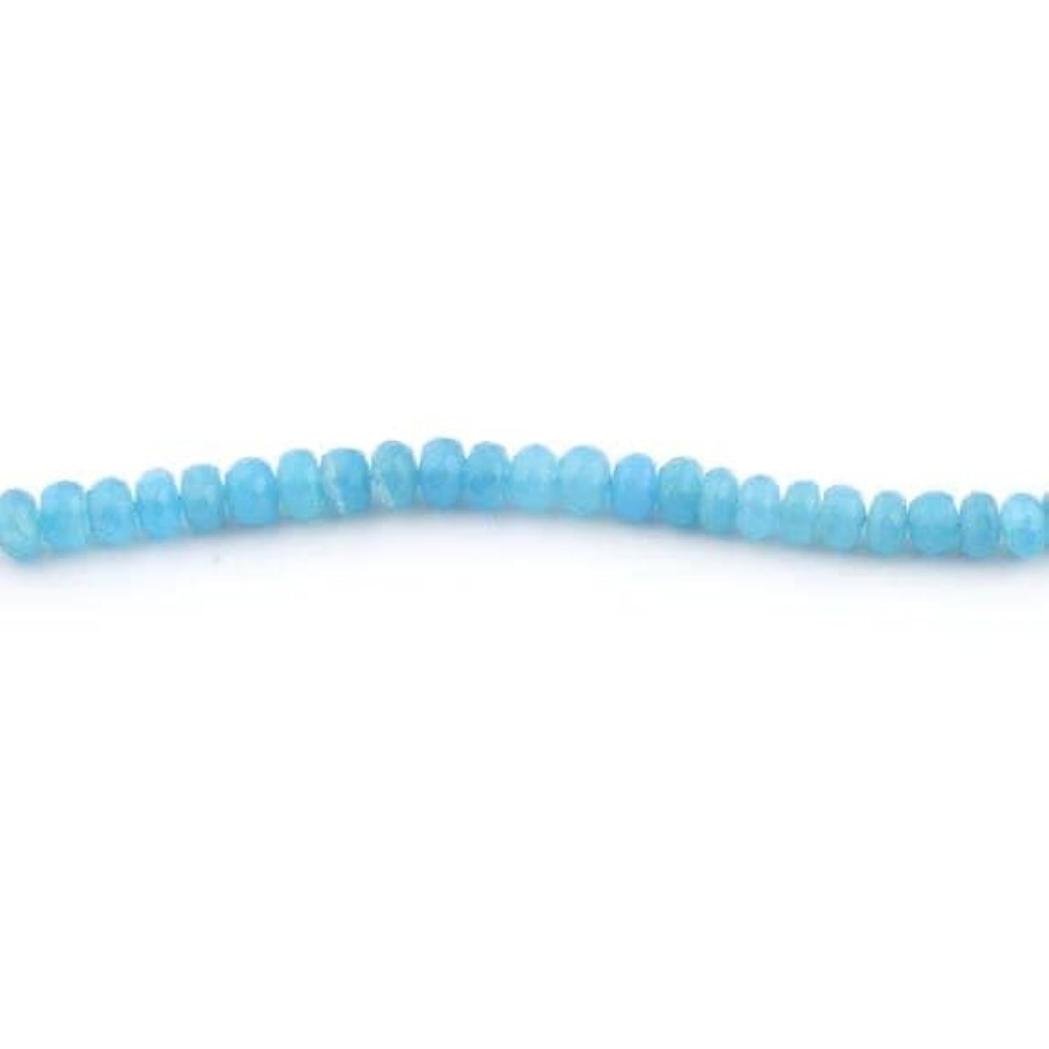 Calcédoine bleue en perles facettées LKBEADS pour un style bohème chic