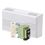 Newhouse Hardware Hardwired Chime Kit with 16-Volt/30VA Transformer and Surface-Mount White Button