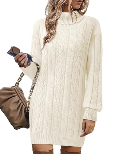 Gaharu Fall Wedding Guest Dresses for Women: White Winter Dress