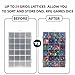 2 Pack DND Dice Storage Box Each 24 Grids Polyhedral Dice Organizer with Removable Dividers Holding Up To 1600 Dices Small Craft Containers for Dice Collectors or RPG D&D Games (Box only)