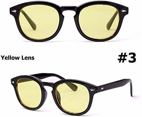 Dulaxie TM New Fashion Johnny Depp Round Style Tint Ocean Lens Sunglasses Brand Design Party Show Sun Glasses[3]