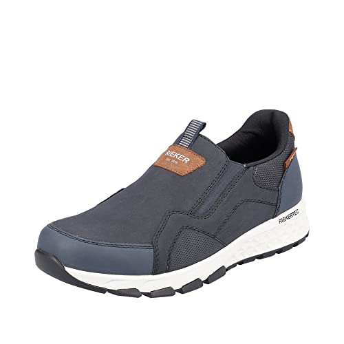 Preisvergleich Produktbild Rieker Herren B6750 Slipper, blau, 43 EU
