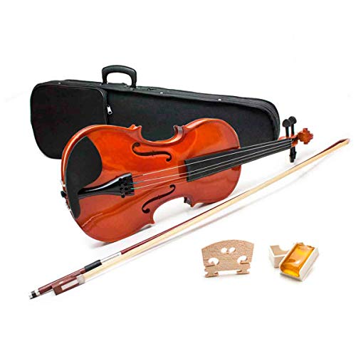 Violino Acústico 4/4 Arco Breu Cavalete Mdf Estojo
