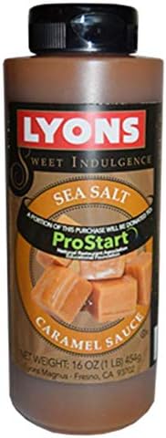 Lyons Sea Salt Caramel Sweet Indulgence Sauce, 16 oz.