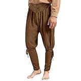 Generisch Herren Cosplay Kostüm Hose Wikinger Pirat Piratenhose Steampunk...