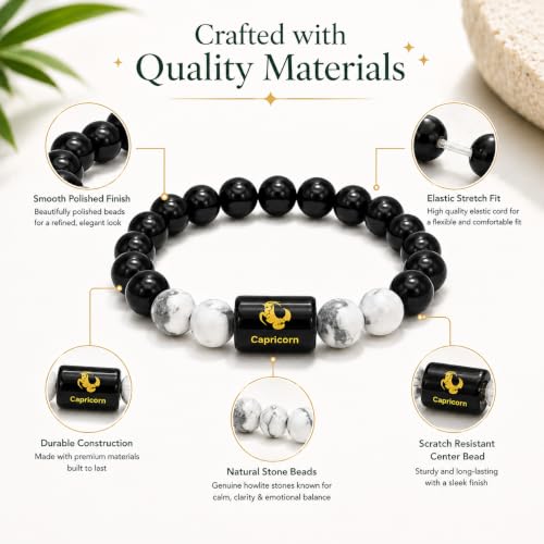 Image of Zodiac Crystal Bracelet for Men & Women