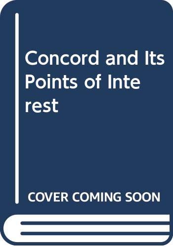 Buy Concord and Its Points of Interest — BookShops.in