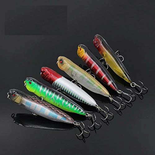 Iscas Artificiais Superfície Estilo Zara 11cm 10gr com 6un