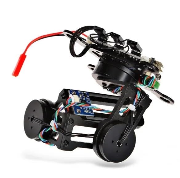 HFFOZMD para cardán de 2/3 Ejes Storm32 BGC Ligero sin escobillas con Motores Debug 3 4S para Gopro3 para cámara Gopro4 SJ4000 DIY FPV(3 Axis Gimbal)