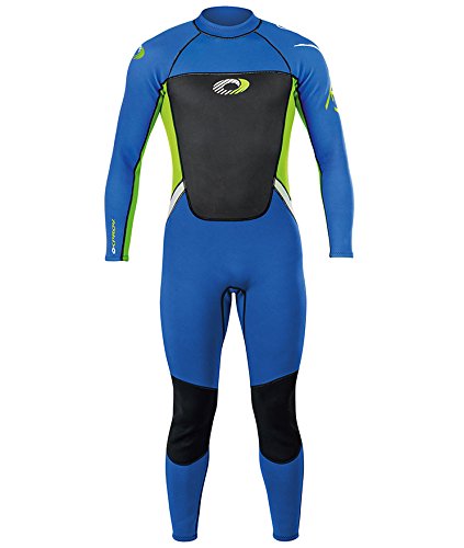 Osprey OSP B Long-Origin Traje de Neopreno de Longitud Completa, Niños, Azul, Extra-Small