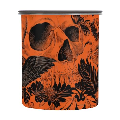 Contenedor hermético acero inoxidable 500ml para café miniatura 2