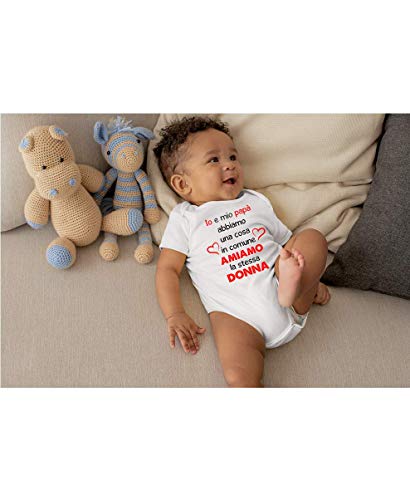 Colorfamily Body da Neonato Io e Mio papà Abbiamo
