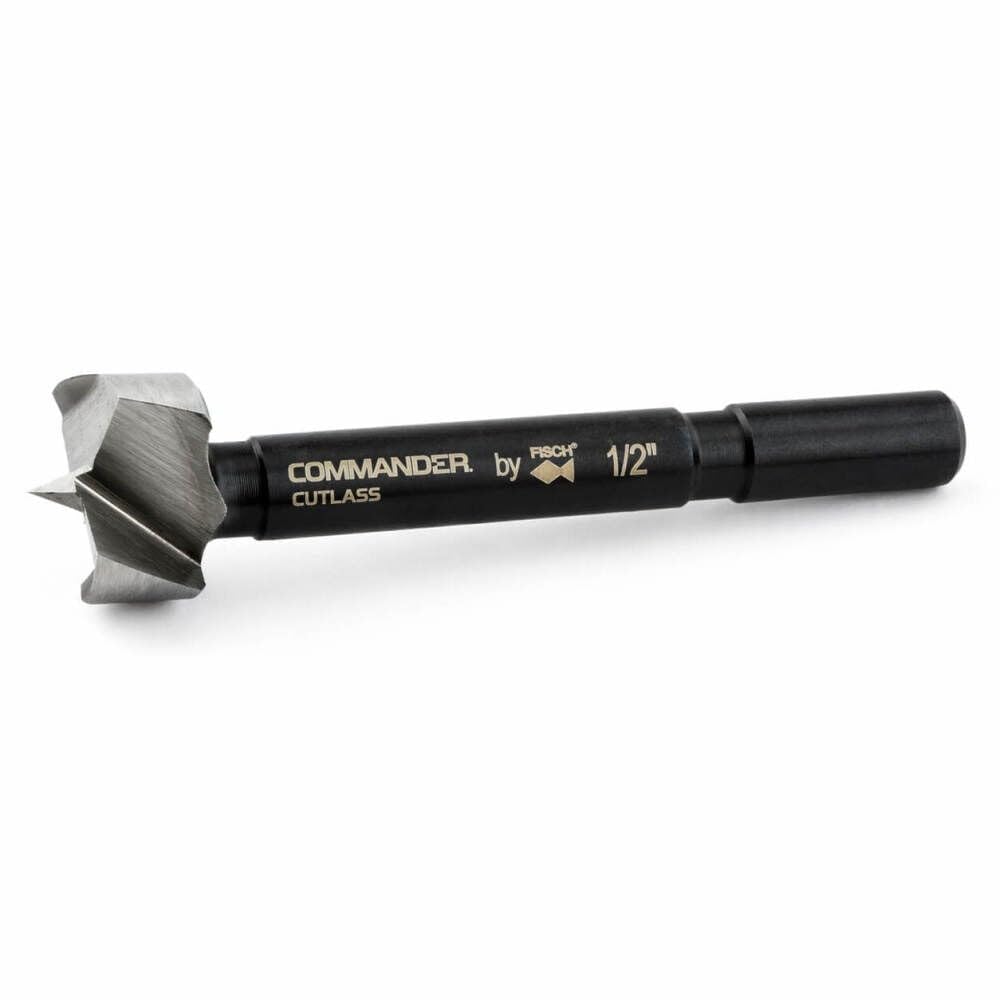 Cutlass Forstner - Set di 4 punte a conchiglia, 0,6 cm - 1,3 cm - 1,9 cm - 2,5 cm