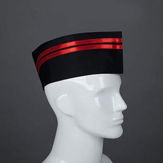 FHFF Kapelusz szefa kuchni 1 szt. gotowanie regulowany męski kuchnia piekarz szef elastyczna czapka czapka catering wygodne gotowanie kawiarnia jeden rozmiar jak na zdjęciu