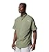 Columbia Mens PFG Tamiami II Short Sleeve Fishing Shirt, Cypress, Large