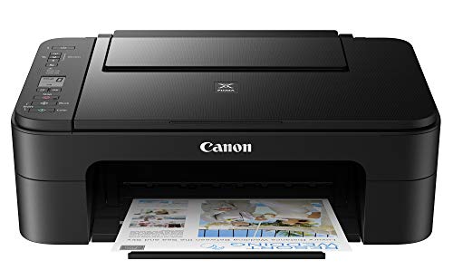 Canon PIXMA E3370 All-in-One Wireless Ink Efficient Color Printer (Black) view 1