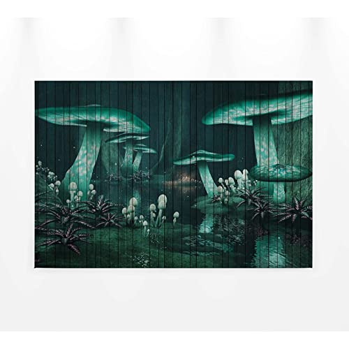 Tableau sur toile DD120475 fantasy 1 | Vert | Chambre (à coucher) | 0,9 x 0,6 m