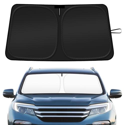 Car Windshield Sun Shade Compatible with 2016-2024 2025 2026 Honda Pilot Accessories Sunshade Custom...