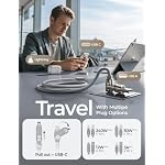 LISEN USB C to Lightning Cable, Chubby 240W 4 in 1 Charging Cable 6.6FT - Image 4