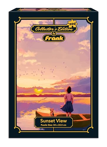 Image of Frank Sunset View 300 Pieces Jigsaw Puzzles | Collector's Edition | Travel Friendly Mini Puzzles | Realistic Illustration Puzzle | Game for Focus & Memory | for Adults & Teenagers