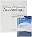 Bundle: Financial & Managerial Accounting, Loose-leaf Version, 15th + CengageNOWv2, 2 terms Printed Access Card