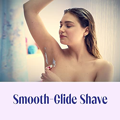 Skintimate Lâminas descartáveis para chuva de framboesa para mulheres, 12 unidades