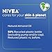 NIVEA Oil Infused Vanilla and Almond Oil Body Lotion for Women, Fast-Absorbing and Non-Greasy Vanilla Scented Lotion Moisturizes for 48 Hours, 16.9 Fl Oz Pump Bottle, Pack of 3