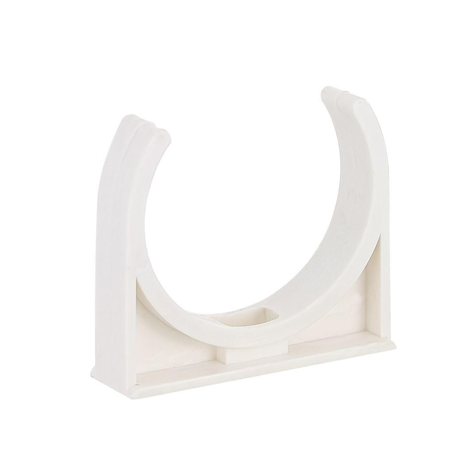 PVC Water Pipe Clamps 10Pcs Garden Irrigation Clamp Tube Holder 16/20/25/32/40/50mm(32mm)