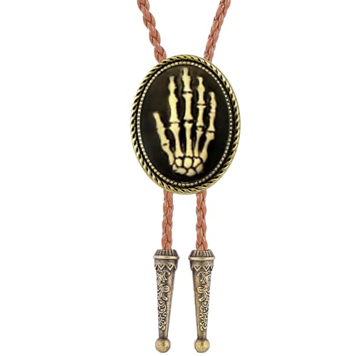 Image of Jeilwiy Bolo Tie for Men, Western Bolero Tie Cowboy Ties Native American Cowgirl Bolo Tie Accessories for Men Women