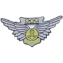 Combat Aircrew Wings Patch Plastic Backing