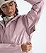 The North Face Women's Alta Vista Rain Jacket - Waterproof, Breathable, Weather Ready Hood with Adjustable Cinch Cord, Metal Pink, Small
