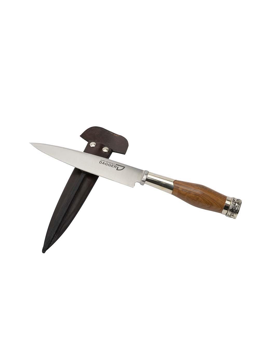 Argentine Meat Knife with Wood and Alpaca