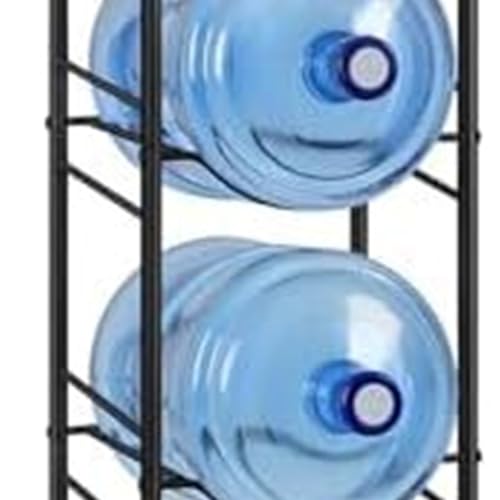 Étagère à snacks robuste avec support intégré pour 3 bouteilles d'eau 5 gallons