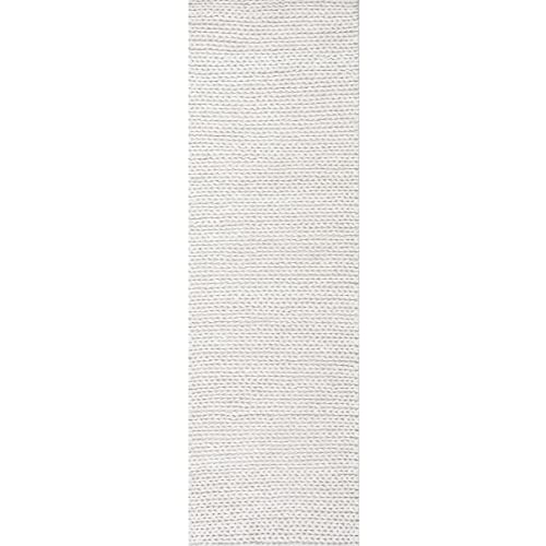 Tapete Nuloom Penelope Off-White 2'6" x 6' miniatura 3