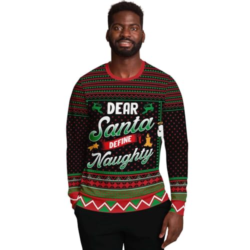 Dear Santa Define Naughty Sweatshirt, alternative view 2