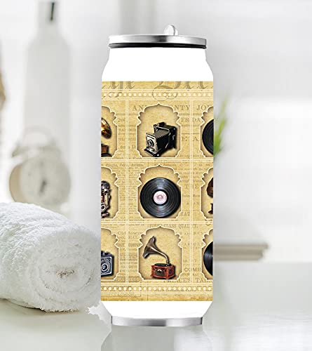Vintage Music System Theme BB18 S S Cola Can 500ml-image-7