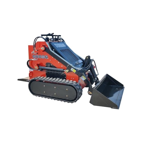 TYPHON STOMP Skid-Steer Loader Tracked 22.1 HP EPA Gasoline Engine for Gardens, Farming