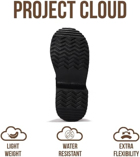 Project Cloud 100% Genuine Leather Platform Clogs for Women Footwear - Memory Foam and Non-Slip Mules Shoes, Comfortable Stylish Closed Toe Clogs for Women 2026 (Johnna) - Image 5