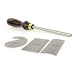 Crown 377 & 376 Scrapers Set and Scraper Burnisher (3 Piece)